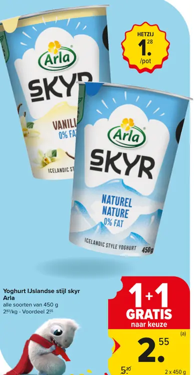 Promotie: Yoghurt IJslandse stijl skyr