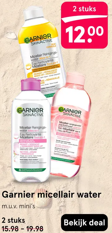 Aanbieding: Micellair water