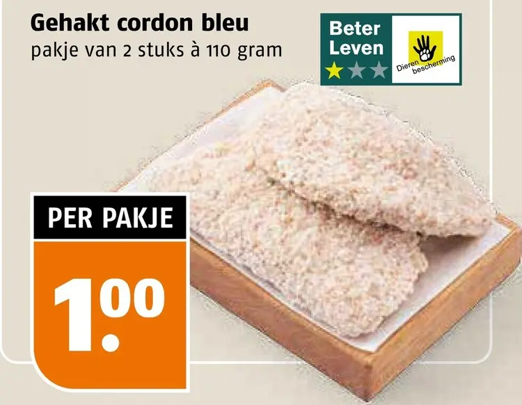 Aanbieding: Gehakt cordon bleu