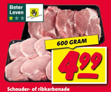 Aanbieding: Schouder- of ribkarbonade