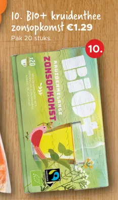 Aanbieding: Bio+ kruidenthee zonsopkomst