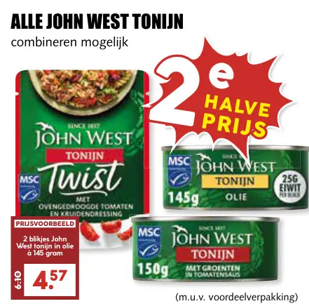 Aanbieding: John West Tonijn