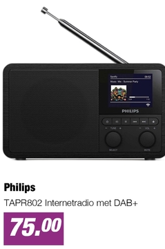 Aanbieding: TAPR802 Internetradio met DAB+