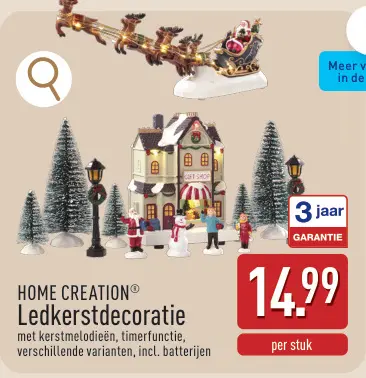 Aanbieding: Ledkerstdecoratie