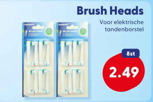 Aanbieding: Brush Heads