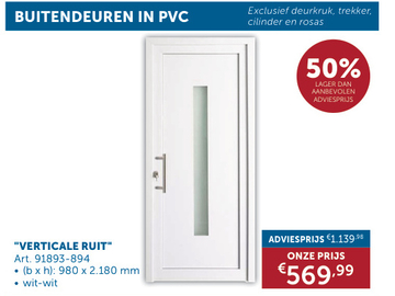 Aanbieding: "VERTICALE RUIT"