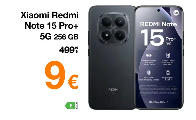 Offre: Redmi Note 15 Pro+ 5G