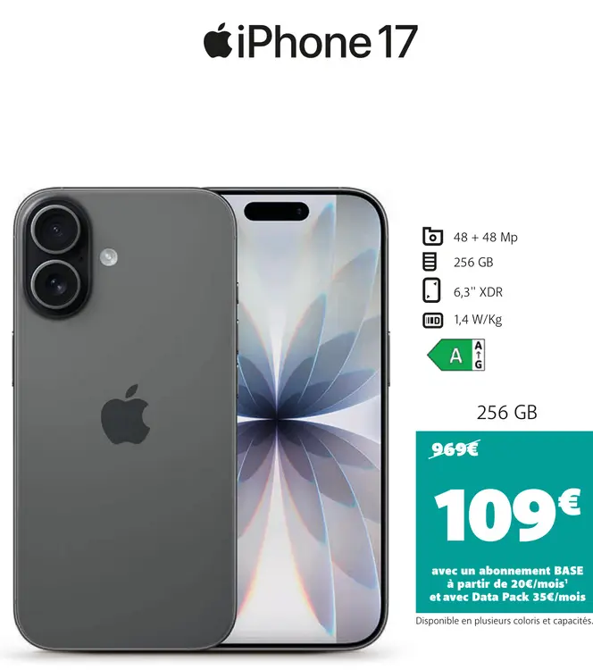 Offre: iPhone
