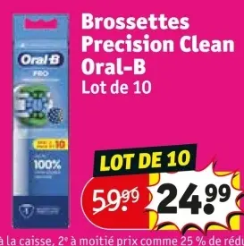 Offre: Brossettes Precision Clean