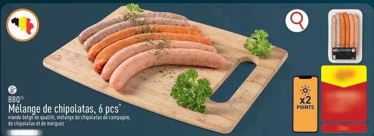 Offre: Mélange de chipolatas