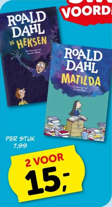 Aanbieding: Roald Dahl - De Heksen & Matilda