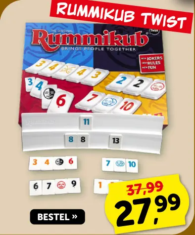 Promotie: Rummikub Twist