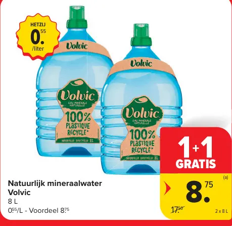 Promotie: Natuurlijk mineraalwater