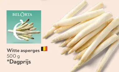 Promotie: Witte asperges