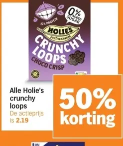 Aanbieding: Crunchy Loops Choco Crisp