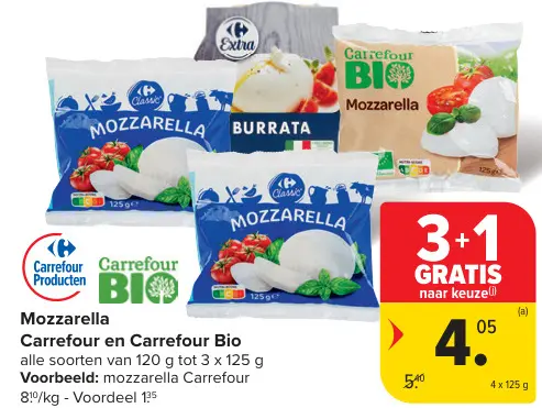 Promotie: Mozzarella