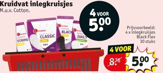 Promotie: inlegkruisjes