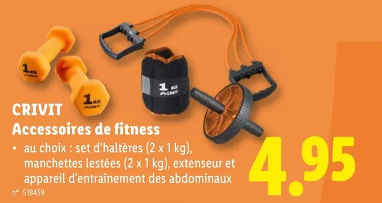 Offre: Accessoires de fitness