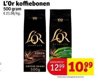 Promotie: Koffiebonen