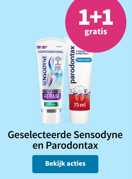 Promotie: Sensodyne en Parodontax