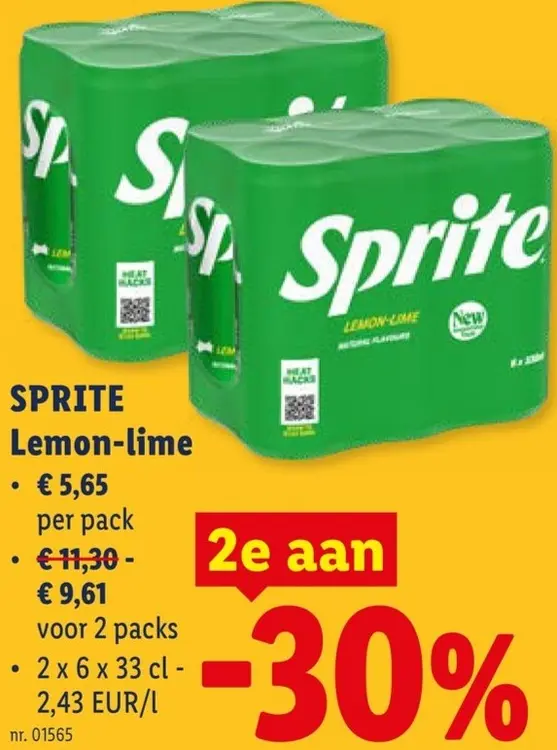 Promotie: Lemon-lime