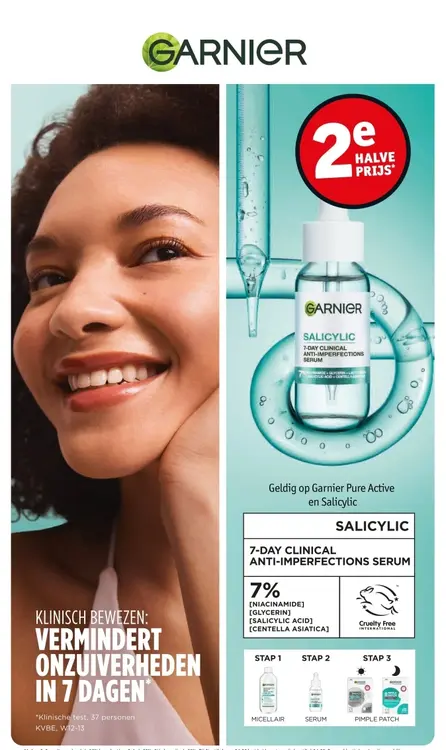 Promotie: Salicylic 7-day clinical anti-imperfections serum