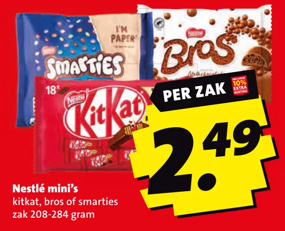 Aanbieding: Nestlé mini's