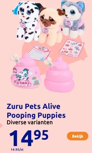 Aanbieding: Pooping Puppies