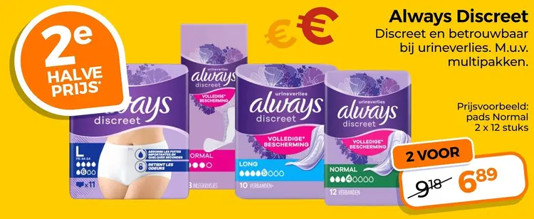 Aanbieding: Discreet