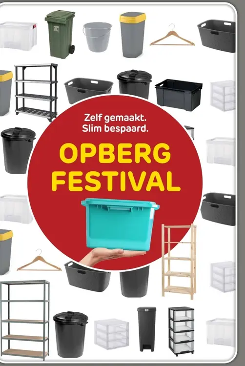Promotie: Opberg festival
