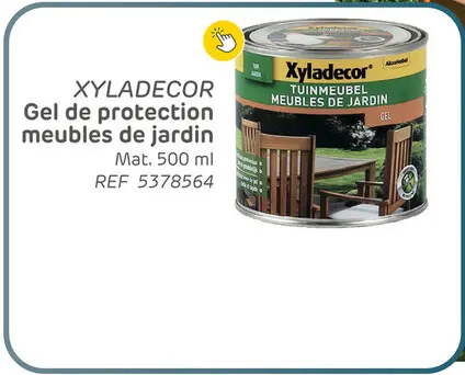 Offre: Huile gel xyladecor meubles de jardin mat 500ml