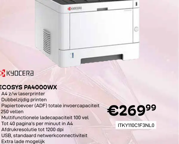Promotie: Ecosys pa4000wx