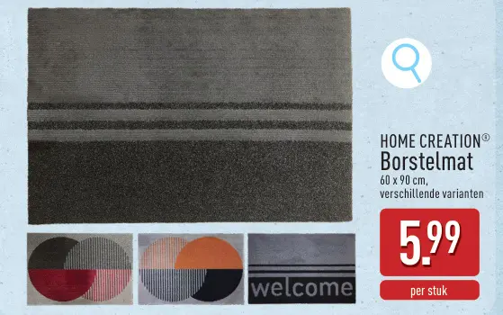 Promotie: Borstelmat