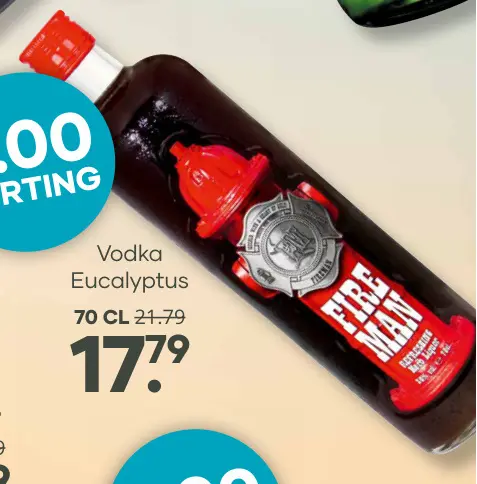 Aanbieding: Vodka Eucalyptus