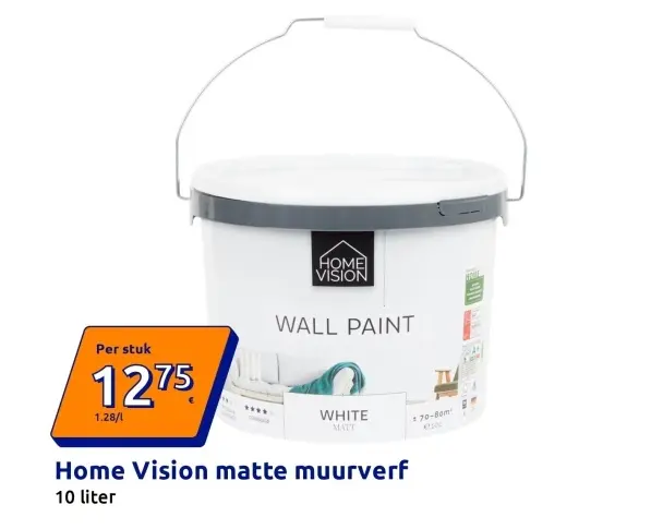 Aanbieding: matte muurverf