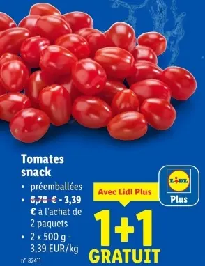 Offre: Tomates snack
