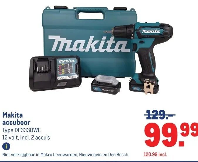 Aanbieding: accuboor