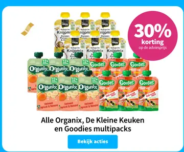 Aanbieding: Alle Organix, De Kleine Keuken en Goodies mul