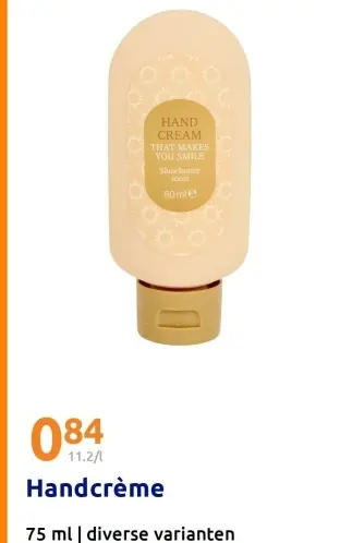 Promotie: Handcrème
