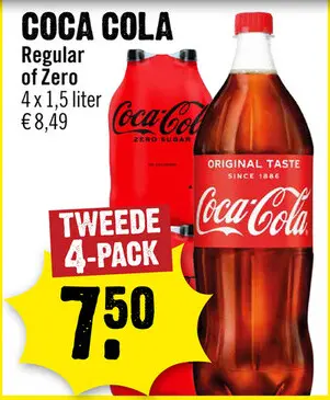 Aanbieding: Coca cola