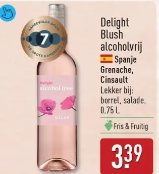 Aanbieding: Delight Blush alcoholvrij
