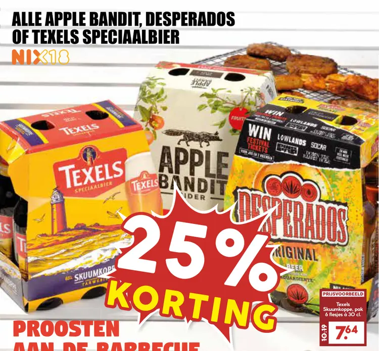 Aanbieding: Apple Bandit, Desperados of Texels Speciaalbier