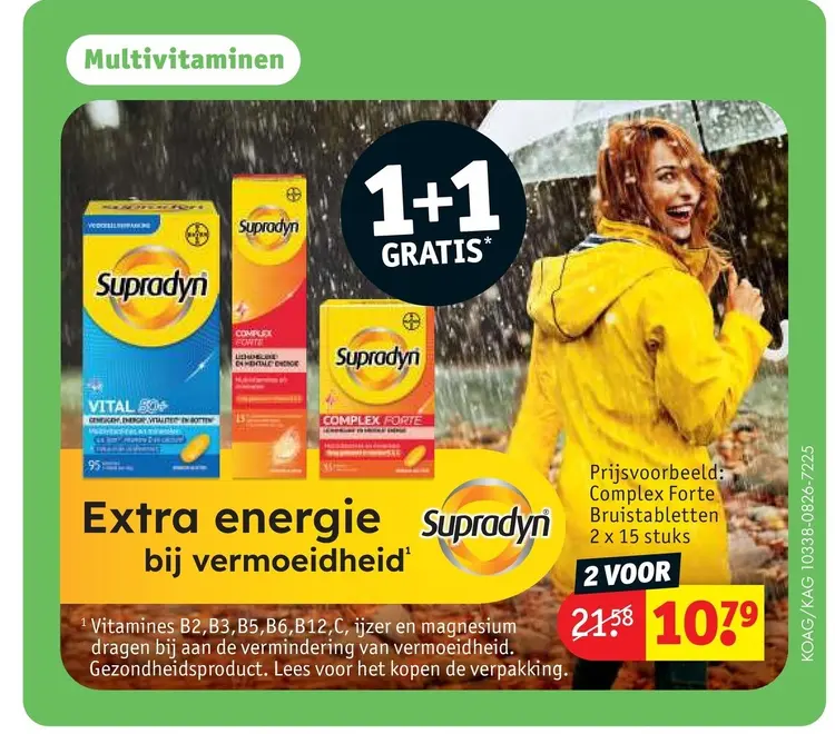 Aanbieding: Multivitamines