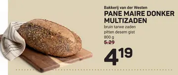 Aanbieding: PANE MAIRE DONKER MULTIZADEN