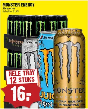 Aanbieding: MONSTER ENERGY