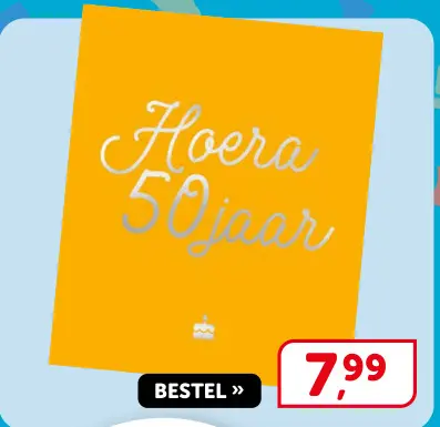 Promotie: Hoera 50 Jaar