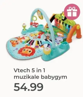 Aanbieding: 5 in 1 muzikale babygym