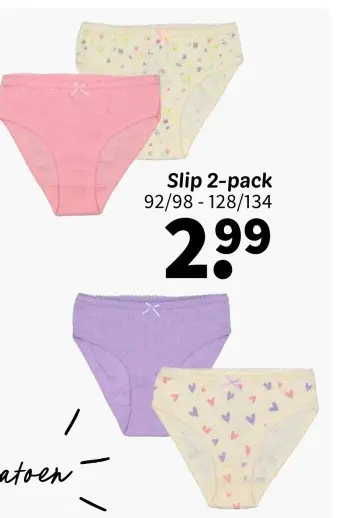 Aanbieding: Slip 2-pack