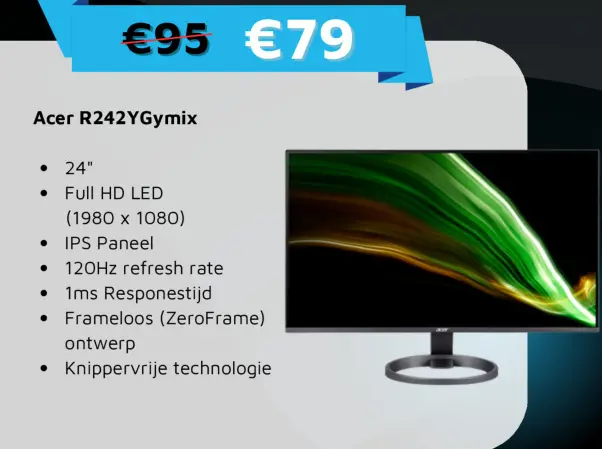 Aanbieding: Acer R242YGymix