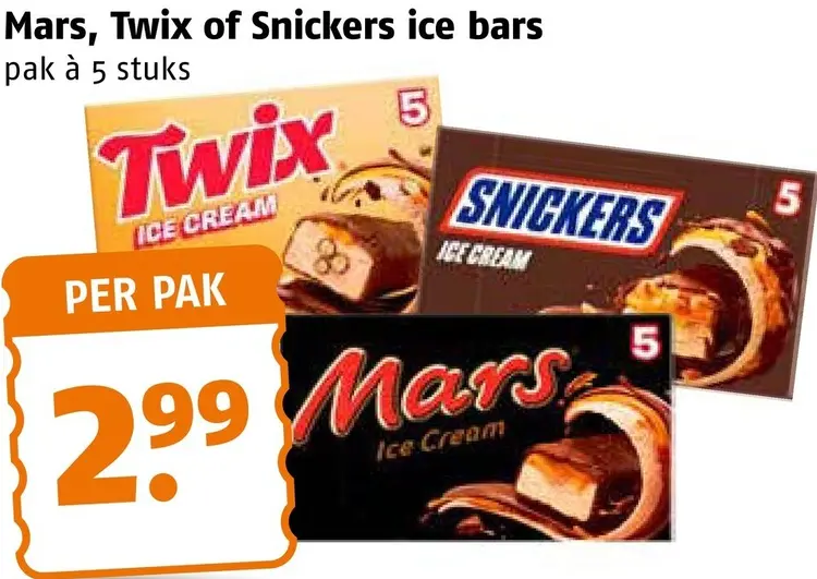 Aanbieding: Ice bars